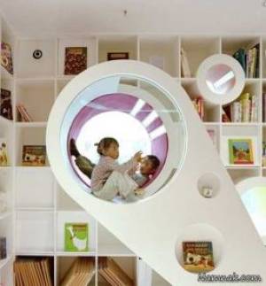 دکوراسیون کتابخانه